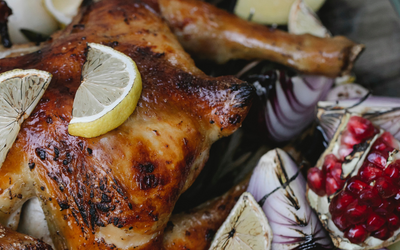 Roasted Chicken With Lemon Garlic And Herb Butter